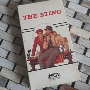 The Sting vintage VHS Robert Redford, Paul Newman